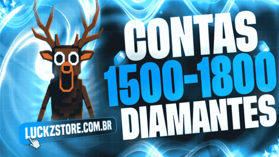 Conta com Conta com 1500-1800 Diamantes no 99 Noites na Floresta