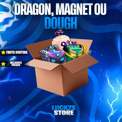 Dragon Magnet Oudough no inventário no Blox Fruits