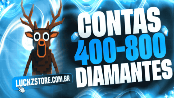 Conta com Conta com 400-800 Diamantes no 99 Noites na Floresta