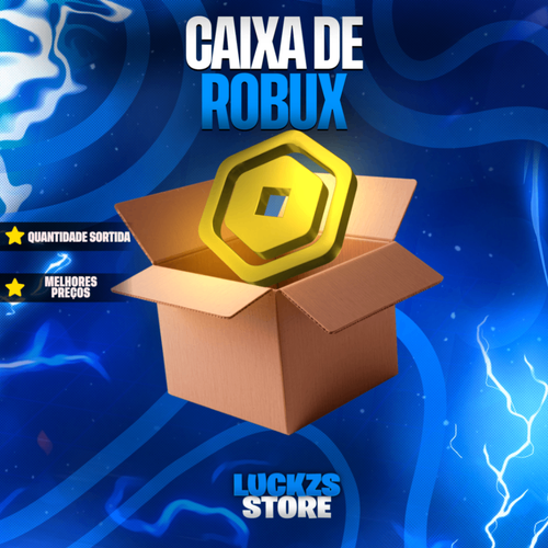Caixa de Robux de 1000 até 50.000 Robux!