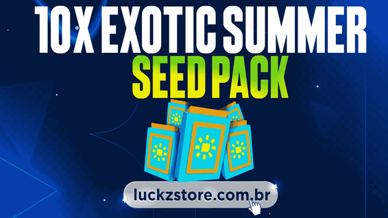 10x Exotic Summer Seed Pack no Grow a Garden