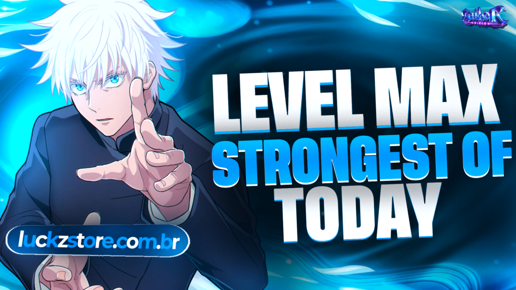 Conta Level Max com SET Strongest OF Today no Sailor Piece