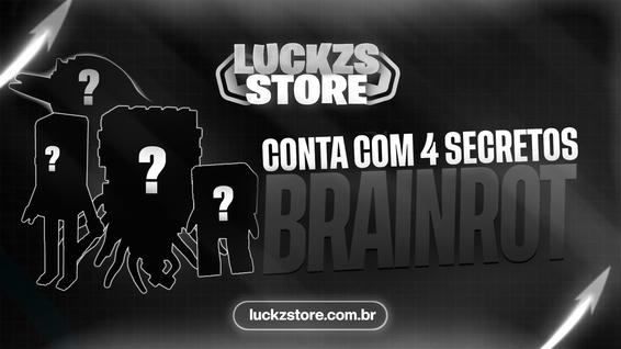 Conta com Conta com 4 Brainrot Secrets Aleatório no Steal a Brainrot