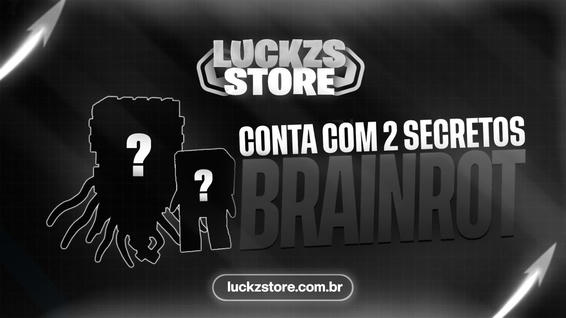 Conta com Conta com 2 Brainrot Secrets Aleatório no Steal a Brainrot