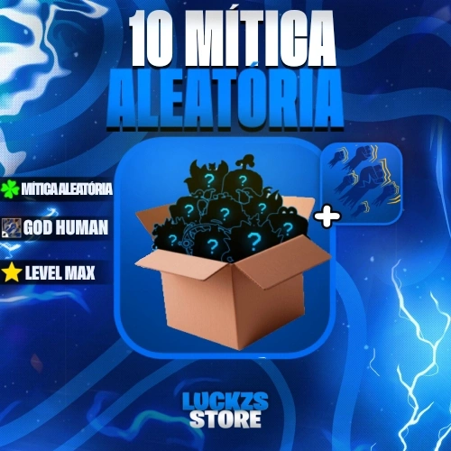 Conta Level Max com Godhuman e 10 a 14 Frutas Míticas no Blox Fruits