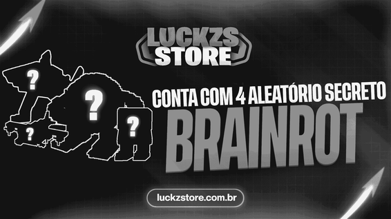 Conta com Conta com 4 Brainrot secreto - Plants vs Brainrots