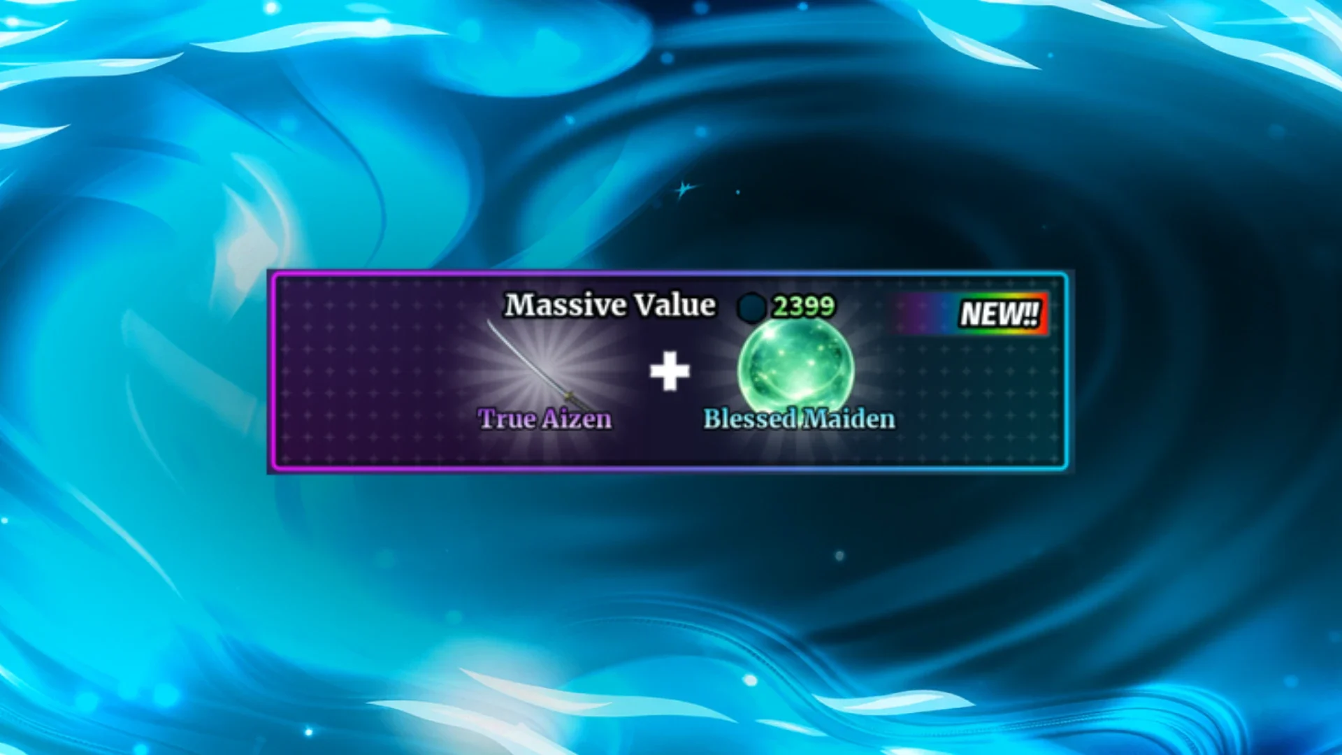 True Manipulator e Blassed Maiden Bundle no Sailor Piece
