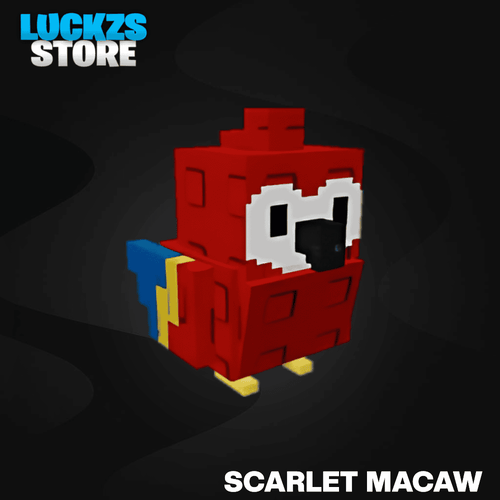 Scarlet Macaw no Grow a Garden