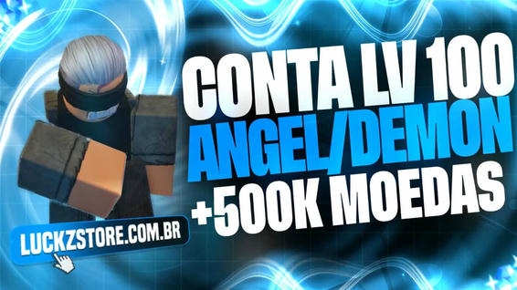 Level 100 com Angel/demon e Picareta Arcana no The Forge