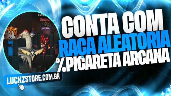 Conta com Conta com Raças Aleatórias no The Forge