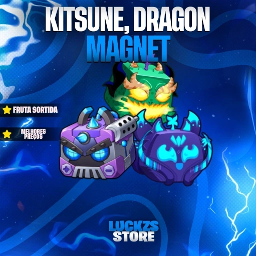Dragon Magnet ou Kitsune no Blox Fruits