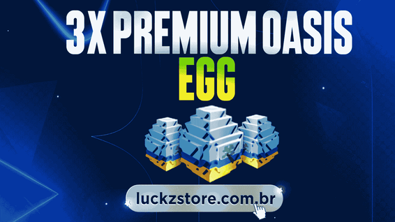 3x Premium Oasis Egg Pack no Grow a Garden