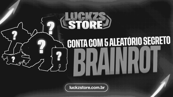 Conta com Conta com 5 Brainrot secreto - Plants vs Brainrots