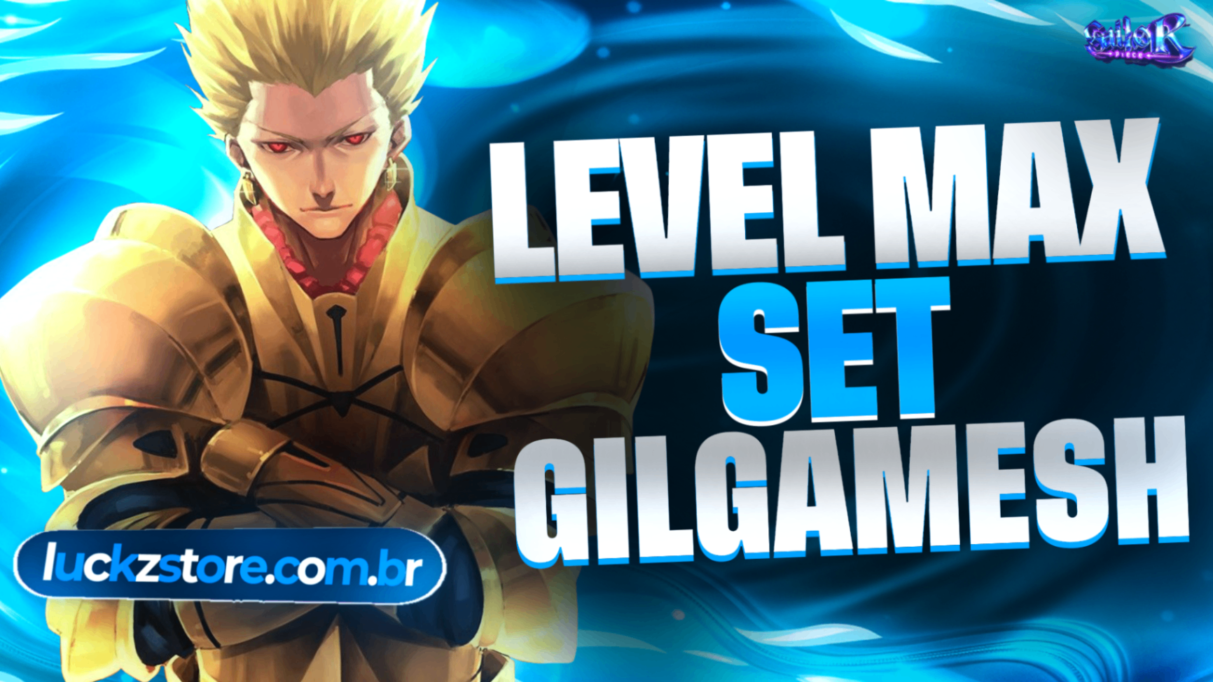 Conta Level Max com SET Gilgamesh no Sailor Piece