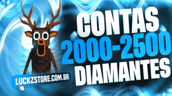 Conta com Conta com 2000-2500 Diamantes no 99 Noites na Floresta