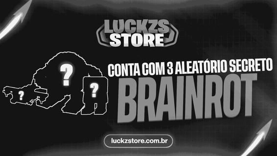Conta com Conta com 3 Brainrot secreto - Plants vs Brainrots