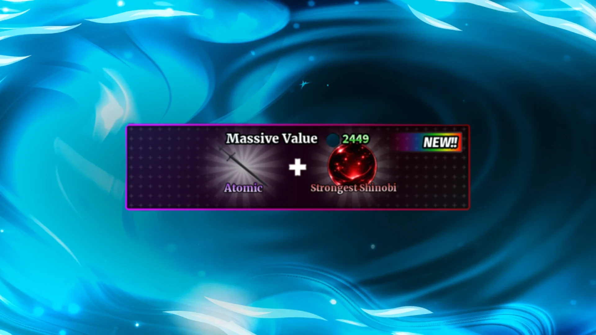 Atomic e Strogest Shinobi Bundle no Sailor Piece