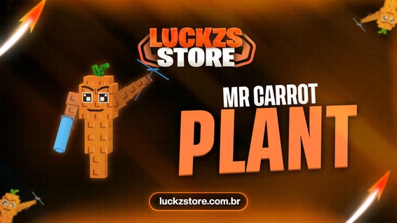 Mr Carrot no Plants vs Brainrots